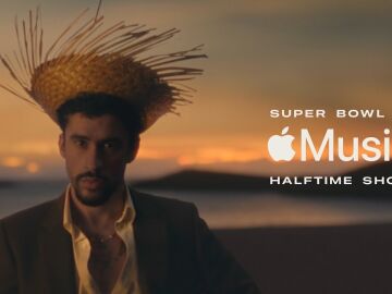 Bad Bunny en el v&iacute;deo de Apple Music