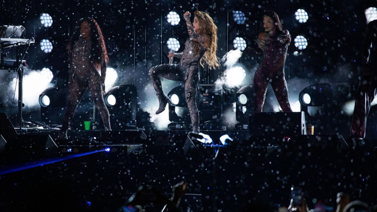 Shakira en el Global Citizen 2025
