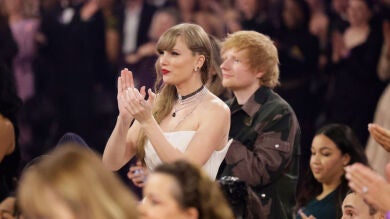 Taylor Swift y Ed Sheeran dieron discursos en la boda de Selena Gomez y Benny Blanco