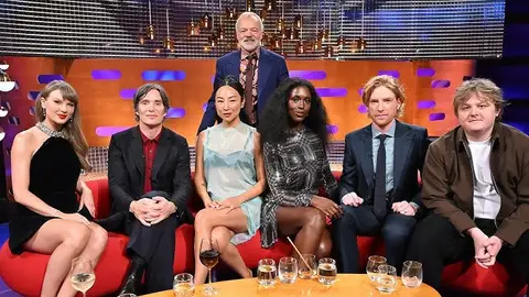 Taylor Swift y Lewis Capaldi en The Graham Norton Show Taylor Swift y Lewis Capaldi en The Graham Norton Show