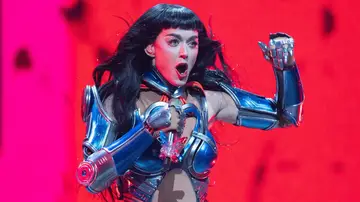 Katy Perry durante un reciente concierto Katy Perry durante un reciente concierto