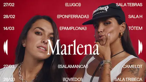 Marlena serán protagonistas de la Gira Vibra Mahou 2026 Marlena serán protagonistas de la Gira Vibra Mahou 2026