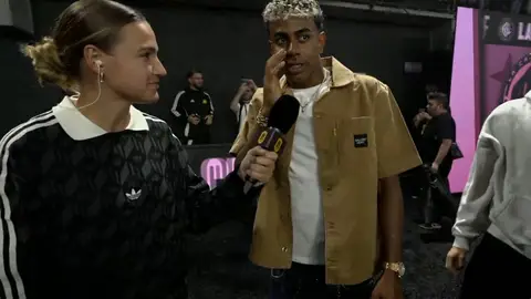Imagen de Lamine Yamal en el stream de la Kings League Imagen de Lamine Yamal en el stream de la Kings League