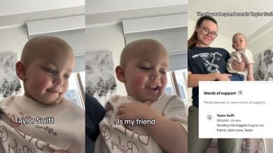 Taylor Swift dona 100.000 dólares a una niña que lucha contra el cáncer cerebral: 