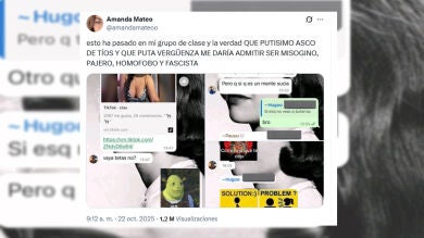 Polémica por una conversación machista en un grupo de WhatsApp de estudiantes: 