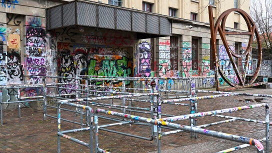 Puerta de la discoteca Berghain