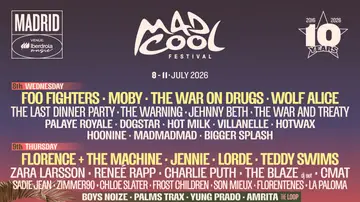 Cartel del Mad Cool 2026 Cartel del Mad Cool 2026