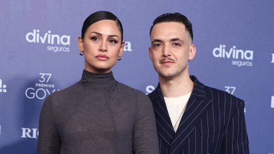 El cantante C Tangana y su pareja Roc&iacute;o Aguirre 
