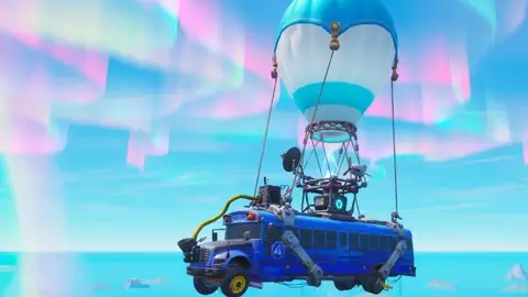 Imagen del autobús de batalla de Fortnite Imagen del autobús de batalla de Fortnite
