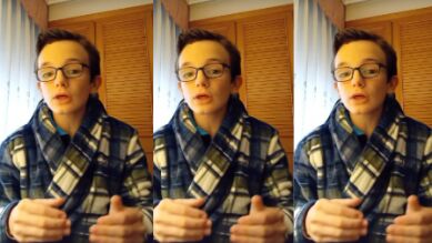 El niño que está arrasando en TikTok por sus consejos para afrontar un día de colegio