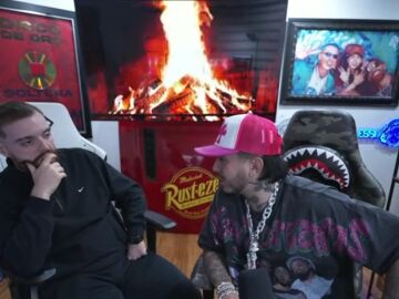 Imagen de Ibai en el stream de WestCOL