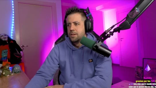 Auronplay en un directo de Twitch Auronplay en un directo de Twitch