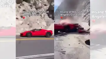 Vídeo del supuesto accidente. Vídeo del supuesto accidente.