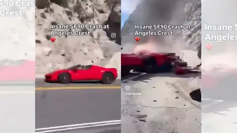 Vídeo del supuesto accidente. Vídeo del supuesto accidente.