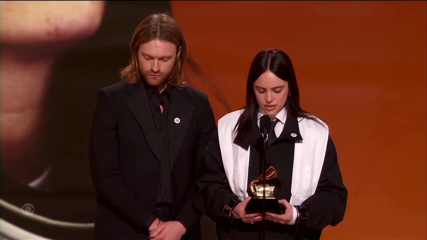 Billie Eilish en los Grammy 2026 Billie Eilish en los Grammy 2026