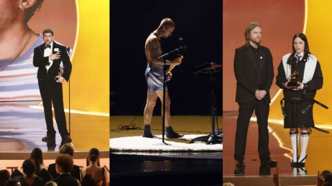 Bad Bunny, Justin Bieber y Billie Eilish en los Grammy 2026