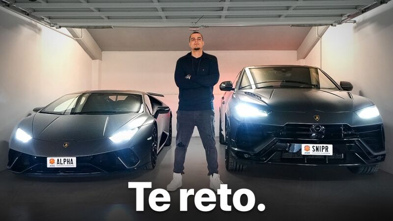 AlphaSniper desafía a Plex a una carrera de coches y agita a la comunidad del motor en YouTube