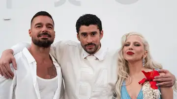 Ricky Martin, Bad Bunny y Lady Gaga Ricky Martin, Bad Bunny y Lady Gaga