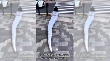 Imagen de un v&iacute;deo viral