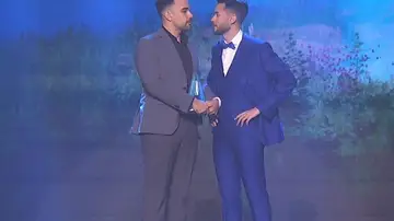 Imagen de TheGrefg e IlloJuan en los Premios Esland Imagen de TheGrefg e IlloJuan en los Premios Esland