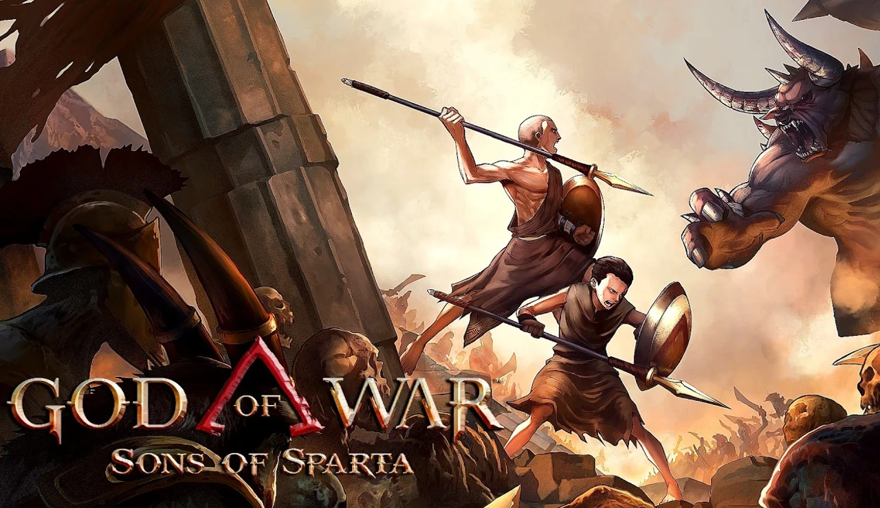Imagen promocional de God of War: Sons of Sparta