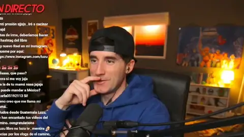 Imagen de Luzu en stream Imagen de Luzu en stream