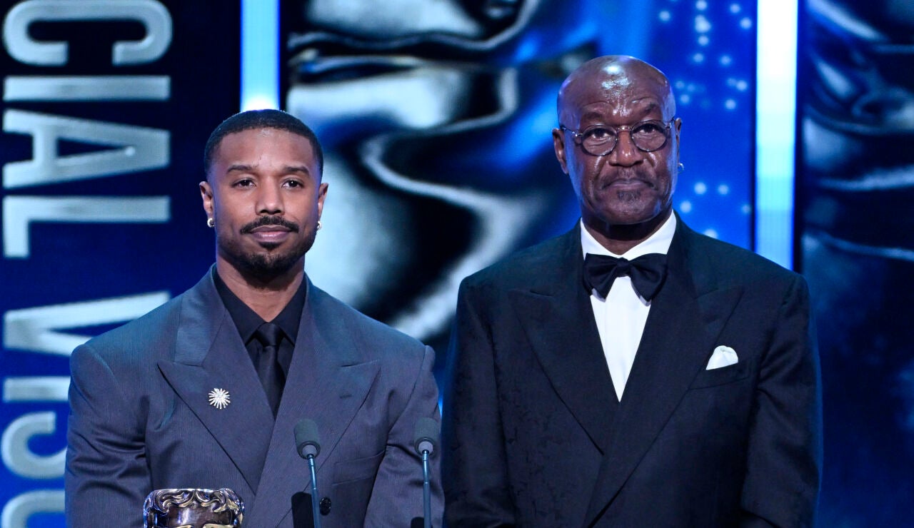 Michael B. Jordan y Delroy Lindo en los BAFTA