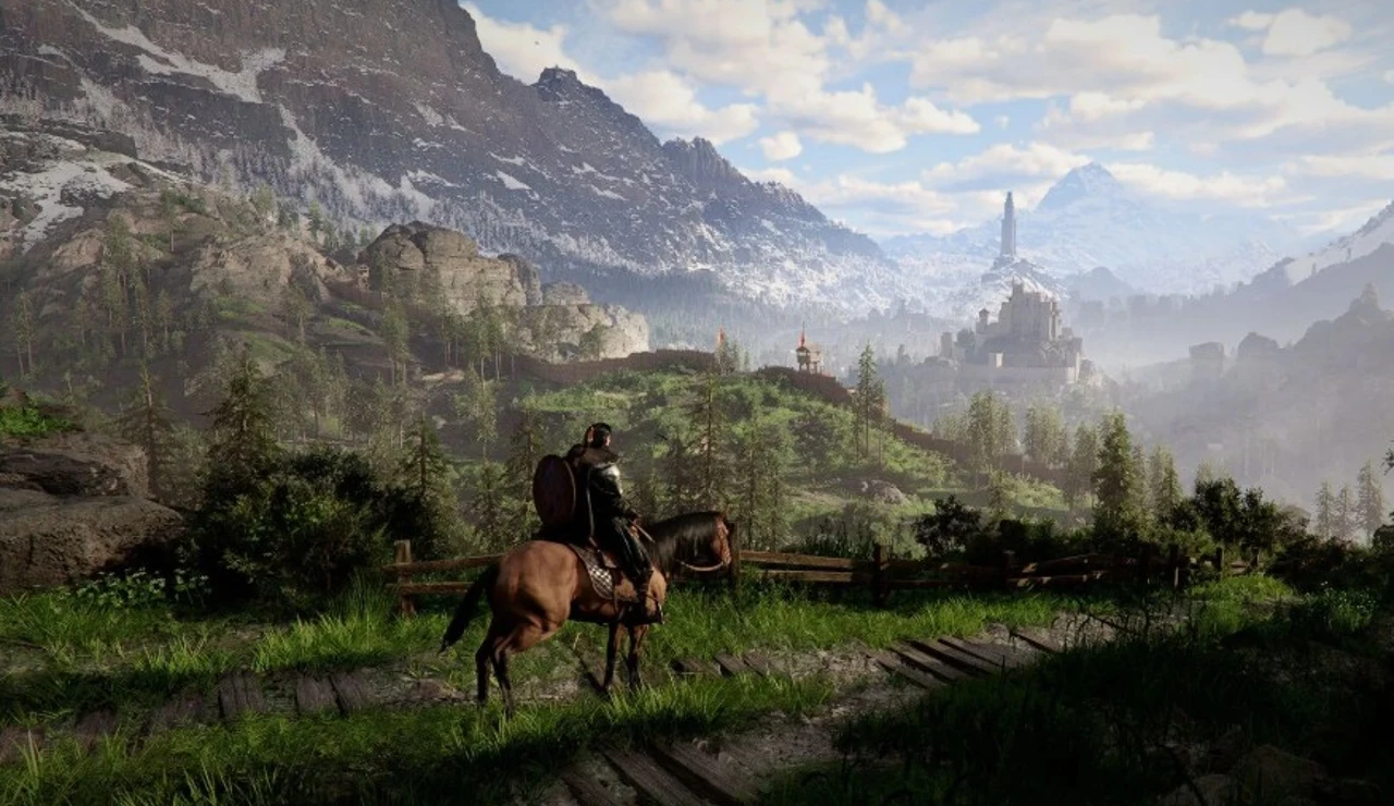 Imagen promocional de Crimson Desert