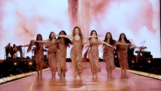 Shakira durante un concierto Shakira durante un concierto