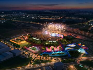 Render de como ser&aacute; el Estadio Shakira