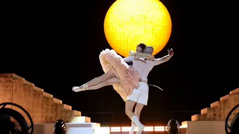 Rosalía en un concierto de LUX Tour Rosalía en un concierto de LUX Tour