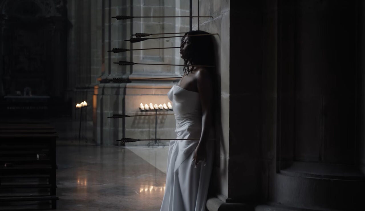 Tokischa en el video (No) Margine.