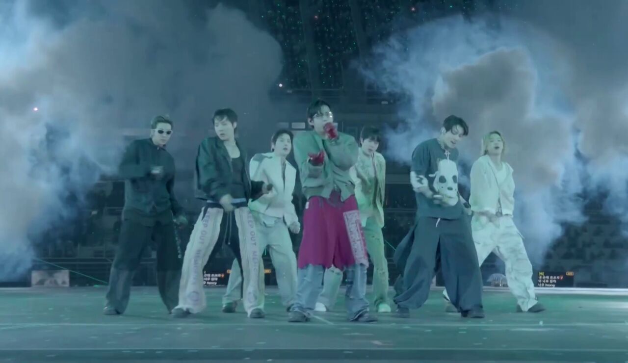  BTS lanza el video oficial de su concierto en Corea del Sur 