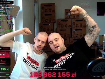Un streamer polaco se vuelve viral tras recaudar en directo 60 millones para la lucha contra el c&aacute;ncer infantil
