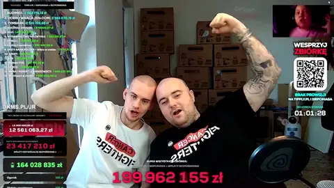Un streamer polaco se vuelve viral tras recaudar en directo 60 millones para la lucha contra el cáncer infantil Un streamer polaco se vuelve viral tras recaudar en directo 60 millones para la lucha contra el cáncer infantil