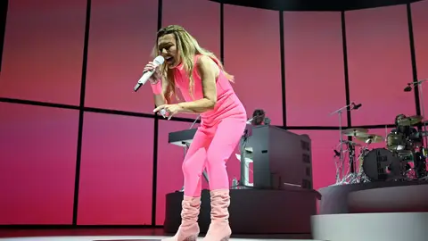 Amaia Montero, primer concierto con La oreja de Van Gogh tras su regreso Amaia Montero, primer concierto con La oreja de Van Gogh tras su regreso