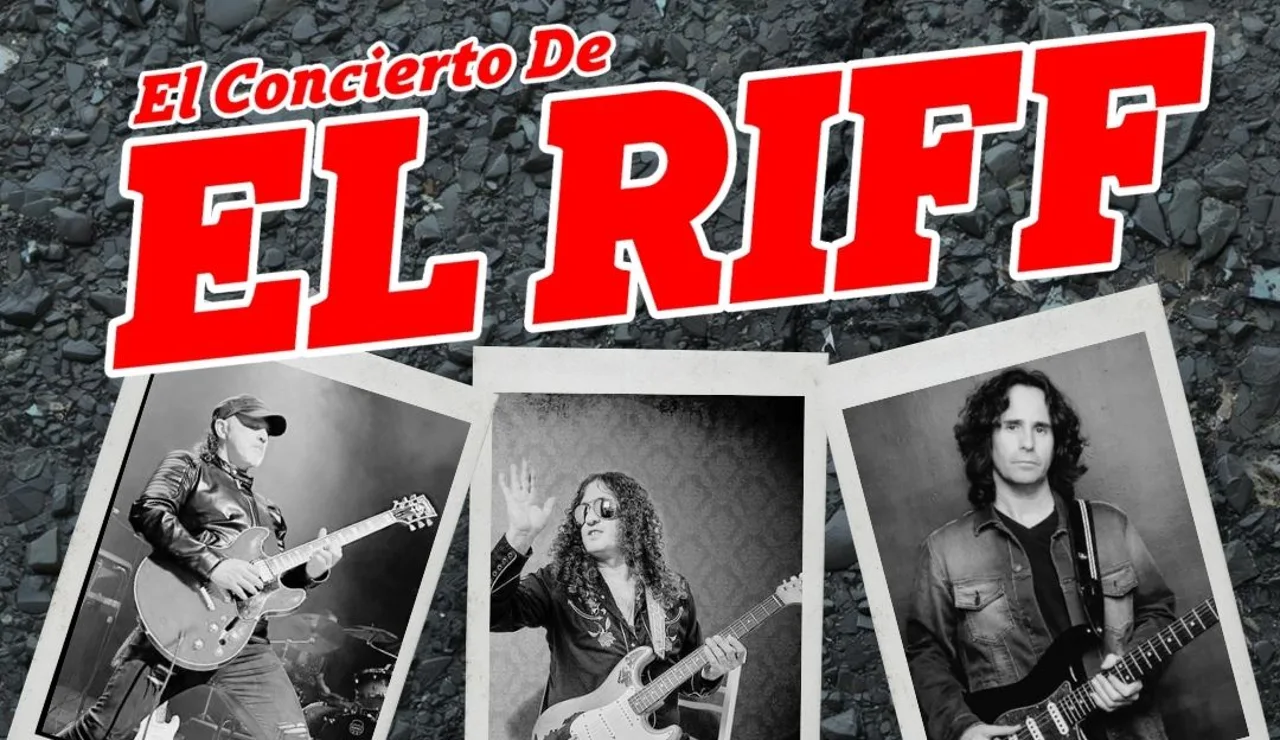Cartel del concierto de El Riff