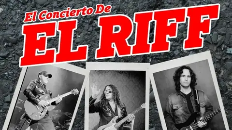 Cartel del concierto de El Riff Cartel del concierto de El Riff