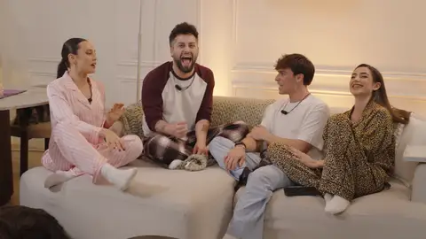 El rey del salseo y la reina de Tiktok reunidos en Pyjamada El rey del salseo y la reina de Tiktok reunidos en Pyjamada