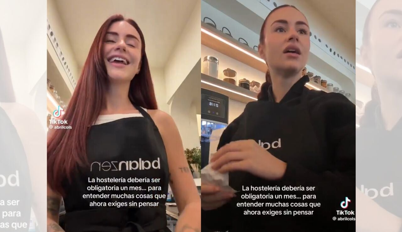 Abril Cols en su v&iacute;deo.