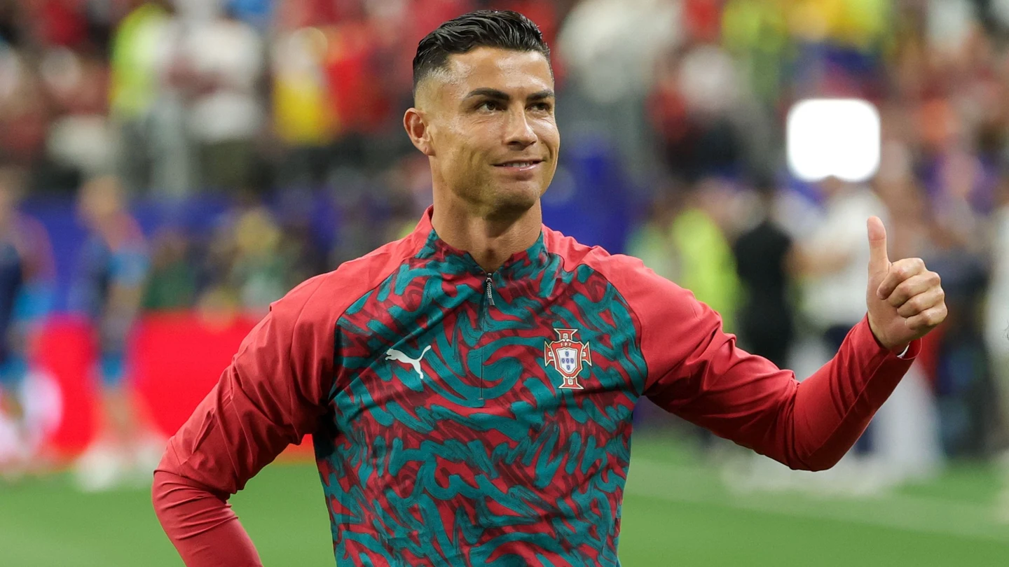 Cristiano Ronaldo durante un calentamiento con la selección de Portugal en el Mundial de Fútbol 2026 Cristiano Ronaldo durante un calentamiento con la selección de Portugal en el Mundial de Fútbol 2026