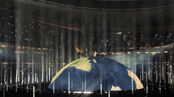 El rapero Ye, conocido como Kanye West, en su único concierto en España El rapero Ye, conocido como Kanye West, en su único concierto en España