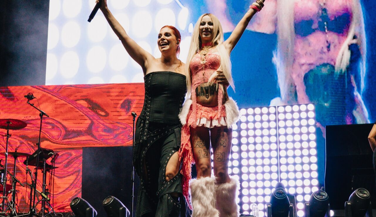 Leire Martinez y Metrika en el Arenal Sound
