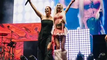 Leire Martinez y Metrika en el Arenal Sound Leire Martinez y Metrika en el Arenal Sound