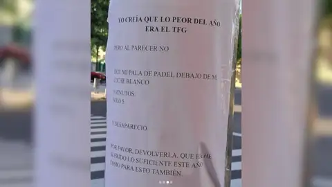 Reclamación hurto pala de pádel Reclamación hurto pala de pádel