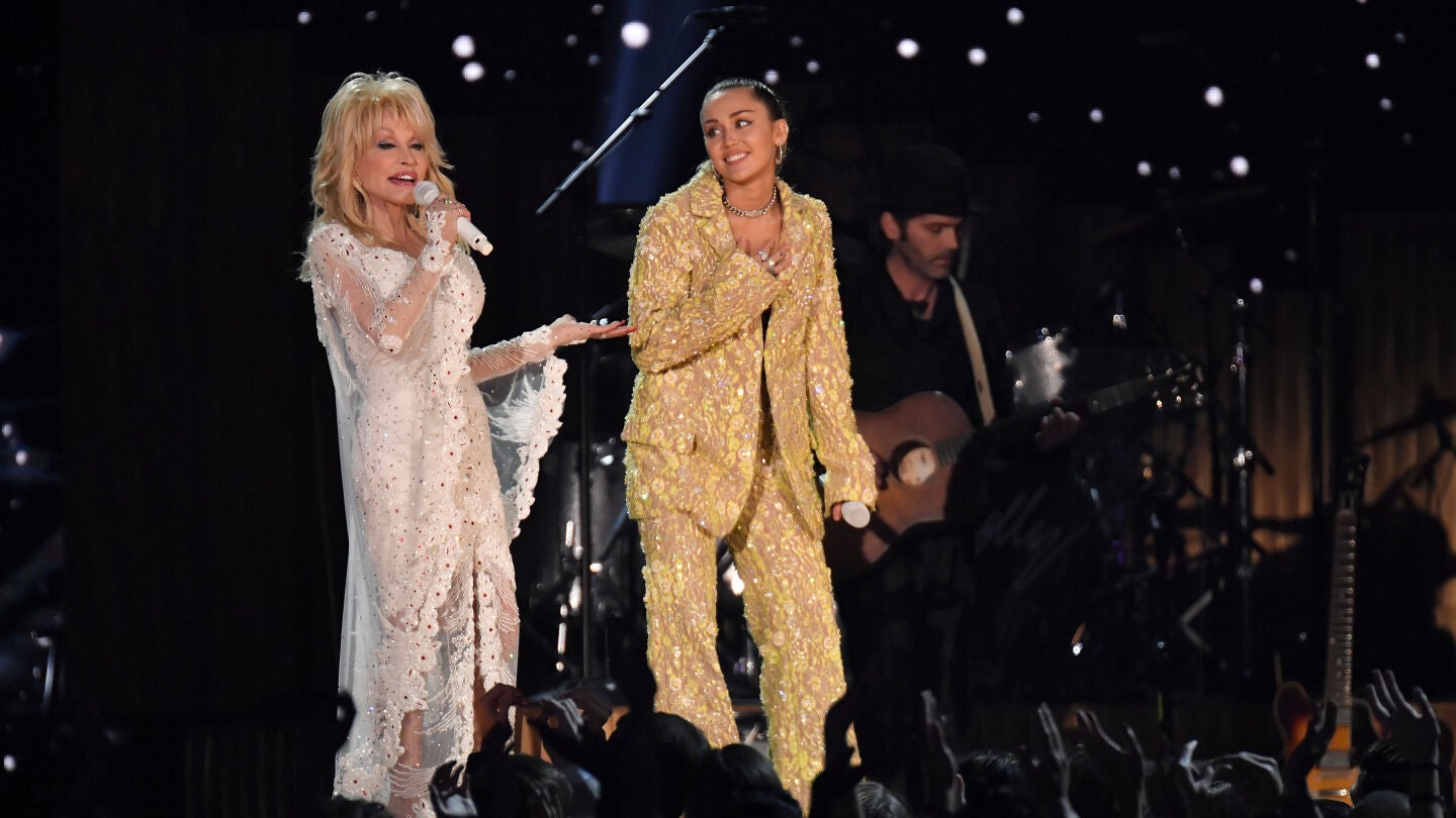 Dolly Parton y Miley Cyrus