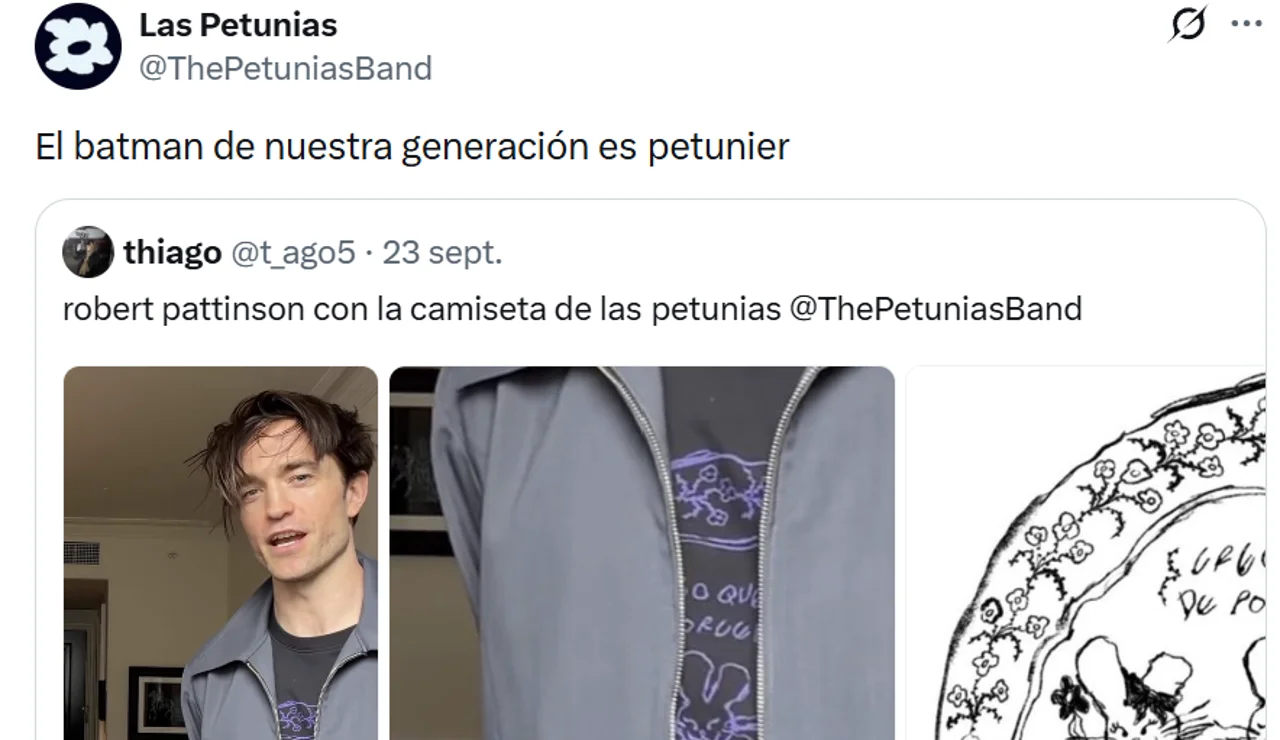Robert Pattinson y Las Petunias