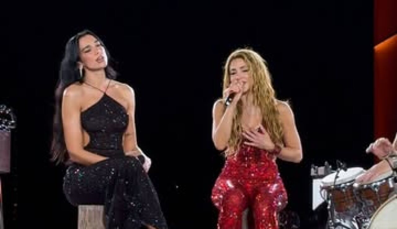 Dua Lipa y Shakira