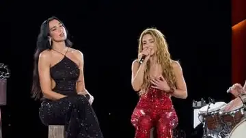 Dua Lipa y Shakira Dua Lipa y Shakira