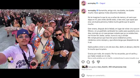 Instagram de Auronplay Instagram de Auronplay